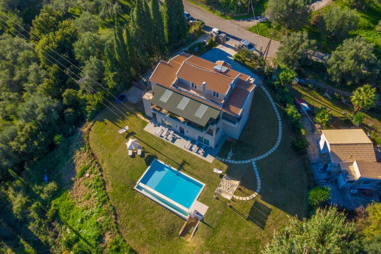 Ionian Sea View Villa By Whitedreamvillas Kato Korakiana Ngoại thất bức ảnh