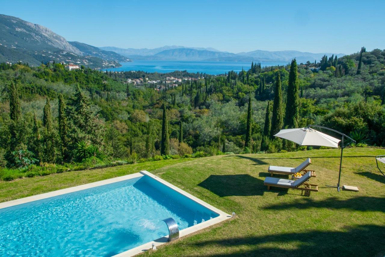 Ionian Sea View Villa By Whitedreamvillas Kato Korakiana Ngoại thất bức ảnh