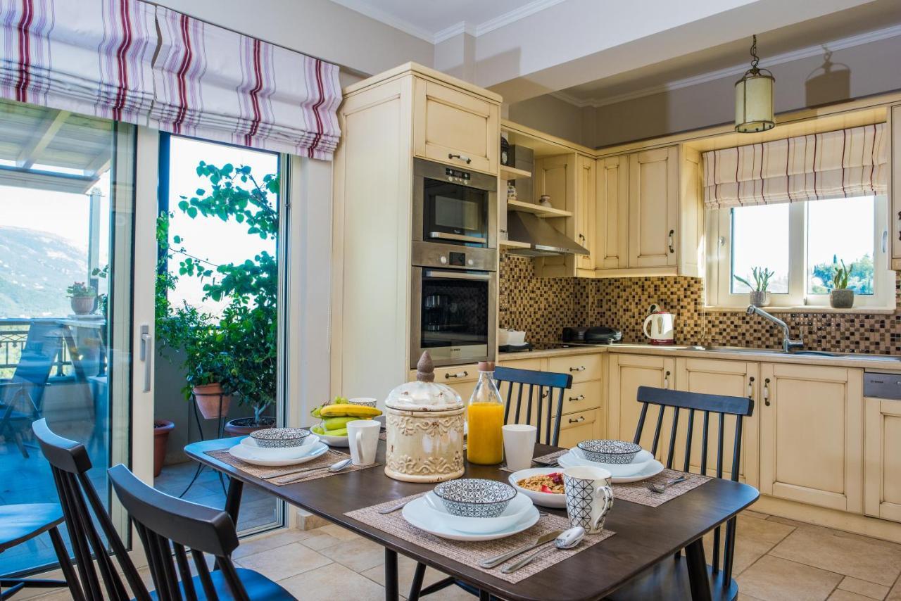Ionian Sea View Villa By Whitedreamvillas Kato Korakiana Ngoại thất bức ảnh